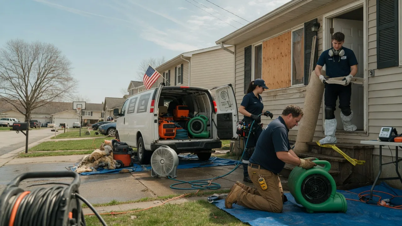 Water Damage Restoration in Pitts, GA near me
